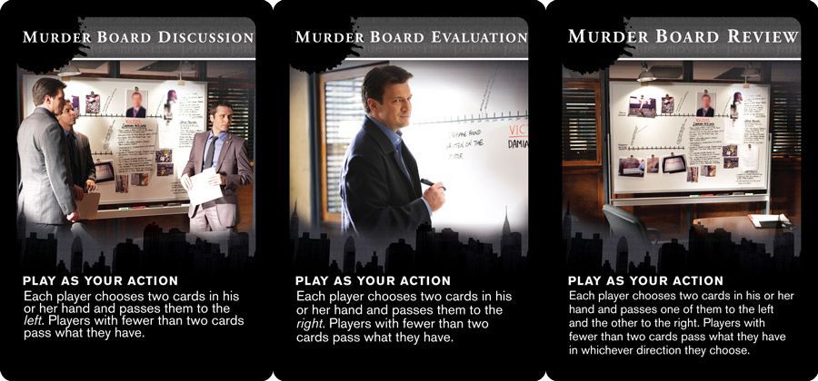 Castle: The Detective Card Game – Murder Board Promo