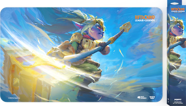 Playmat: Riftbound - Unleashed: Poppy - UVS Games