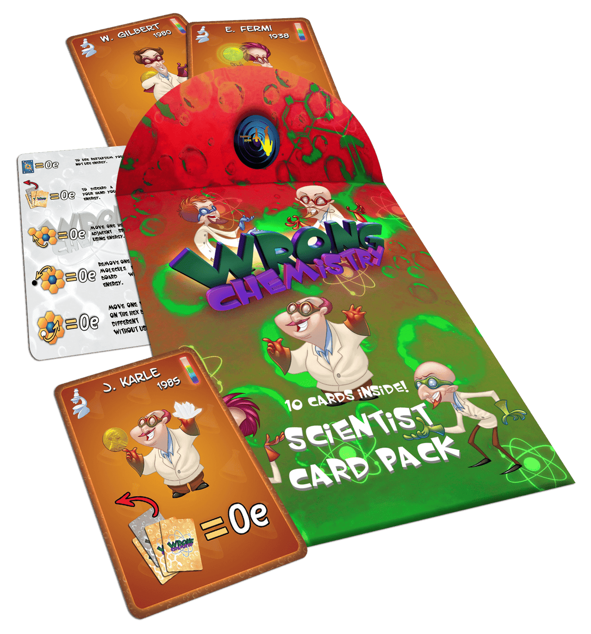 Wrong Chemistry: Scientist Card Pack