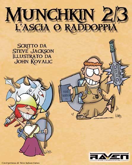 Munchkin 2/3: L'Ascia o Raddoppia