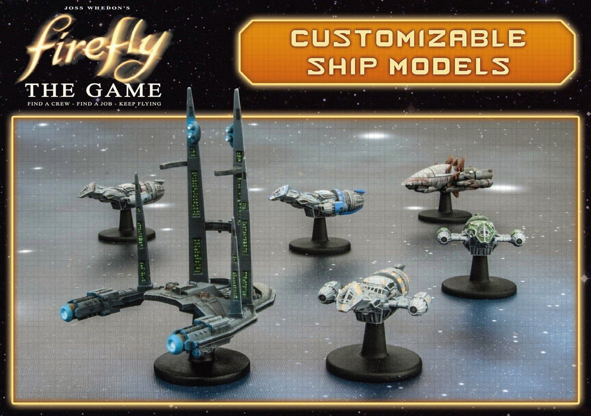 Firefly: The Game – Customizable Ship Models