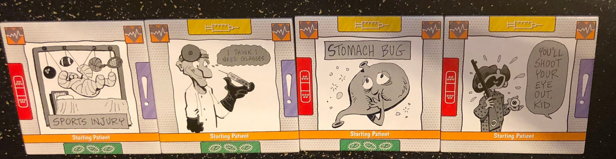 Bad Doctor Expansion: 4 Starting Patient Cards