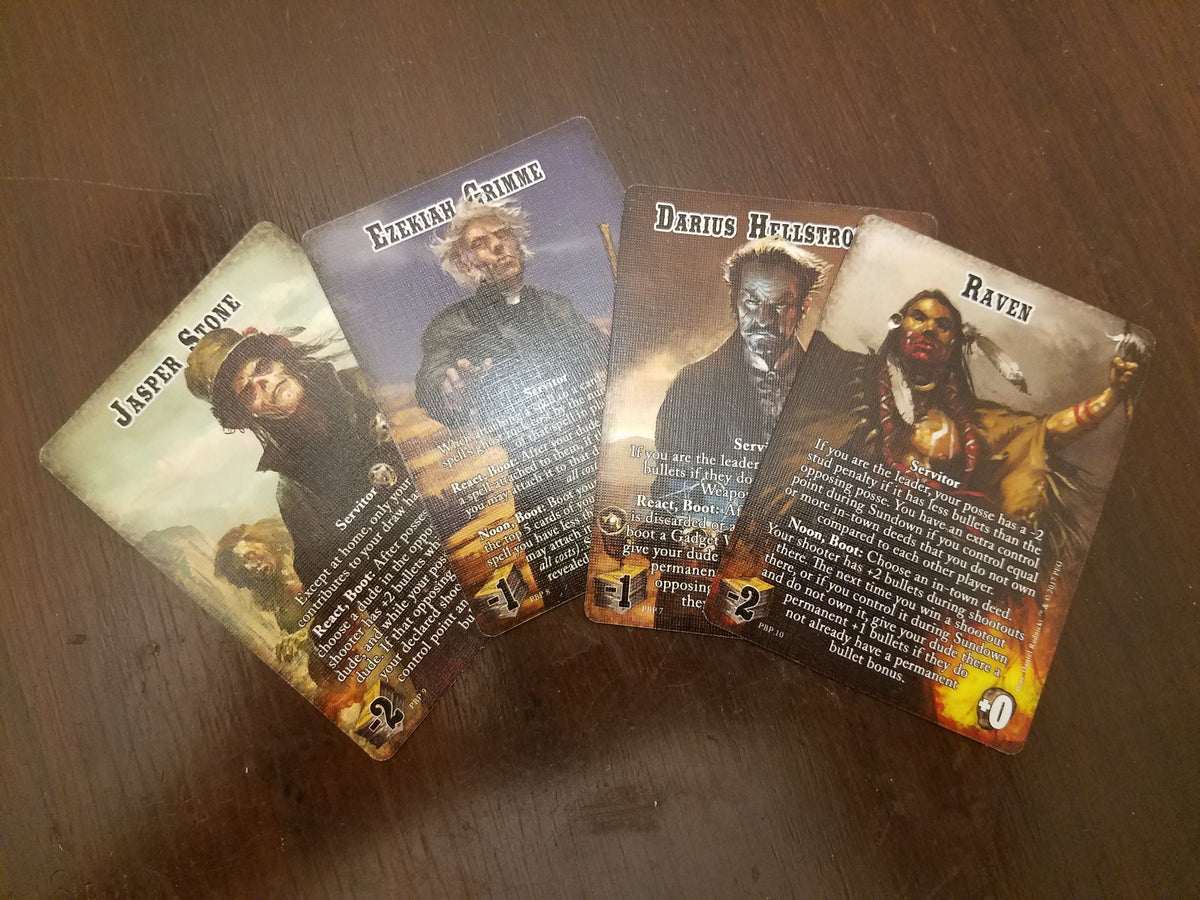 Doomtown: Reloaded – Full Art Servitor Cards