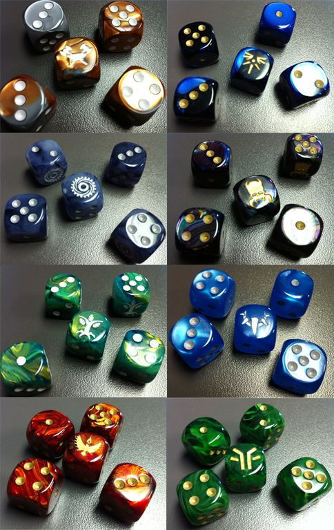 Summoner Wars: Custom Faction Dice