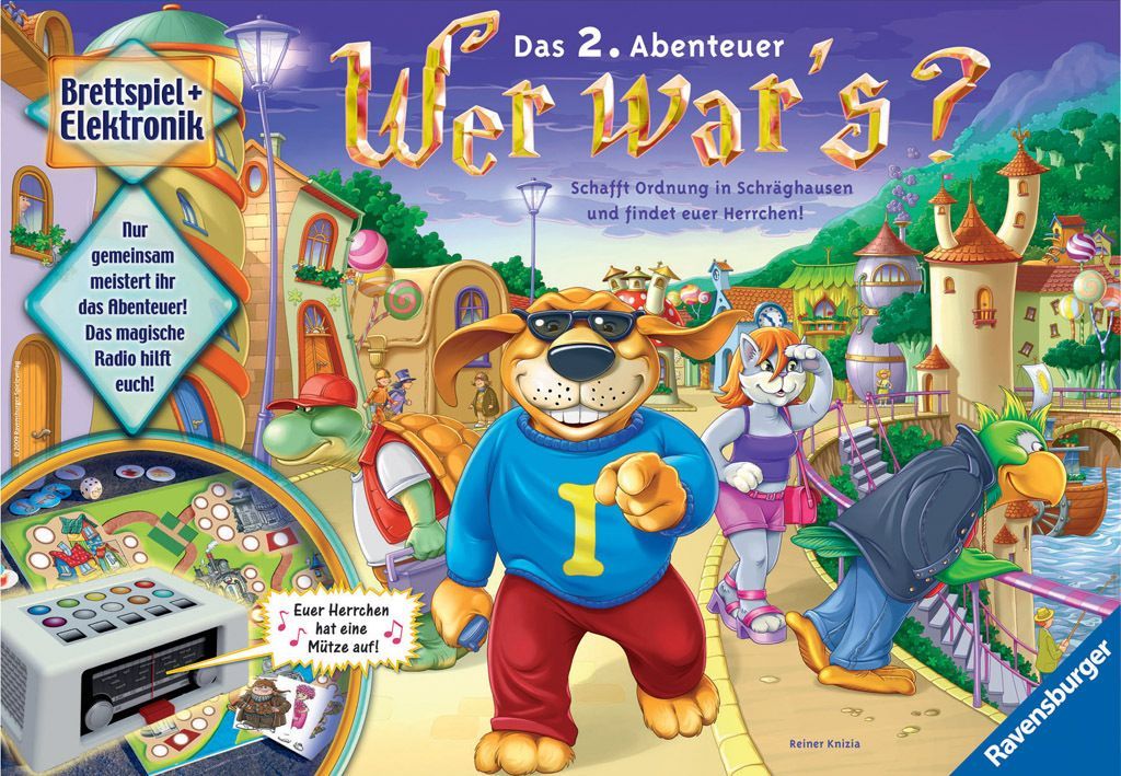 Wer war's?: Löst das Rätsel von Schräghausen!