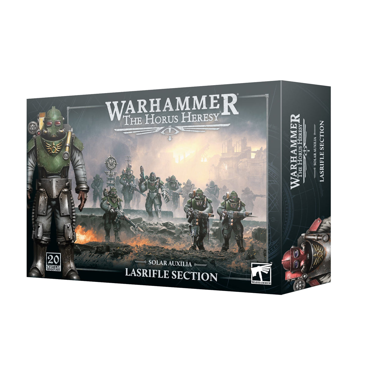 Horus Heresy Solar Auxilia Lasrifle Section