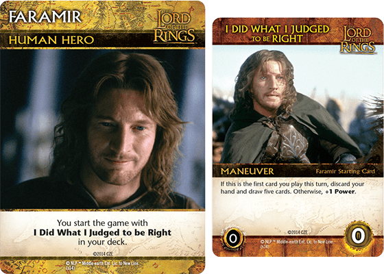The Lord of the Rings: The Return of the King Deck-Building Game – Faramir Promos