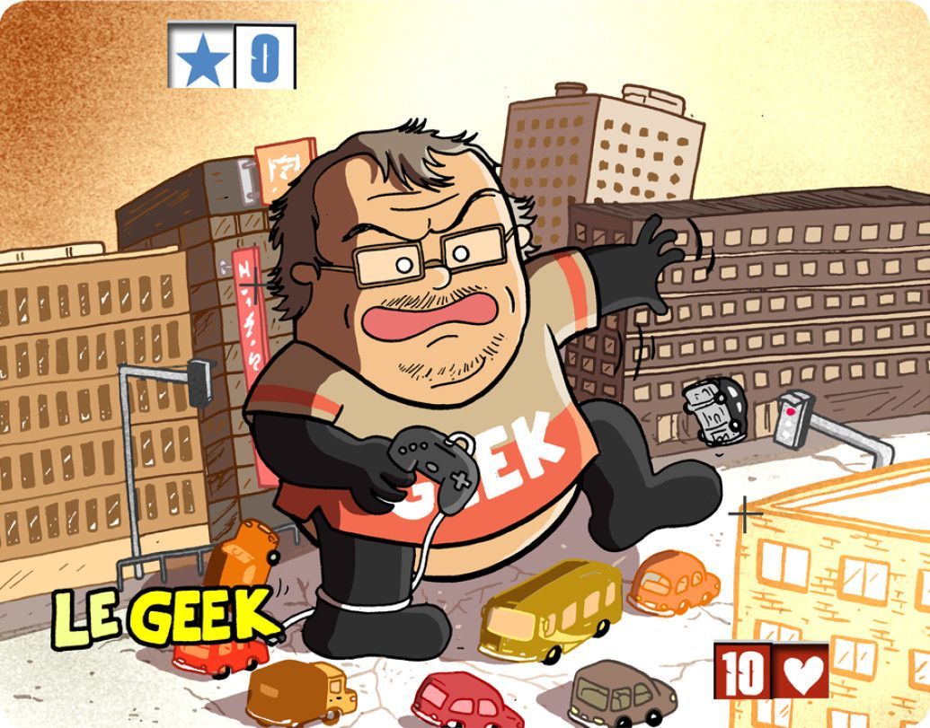 King of Tokyo/King of New York: Le Geek (fan promo character)