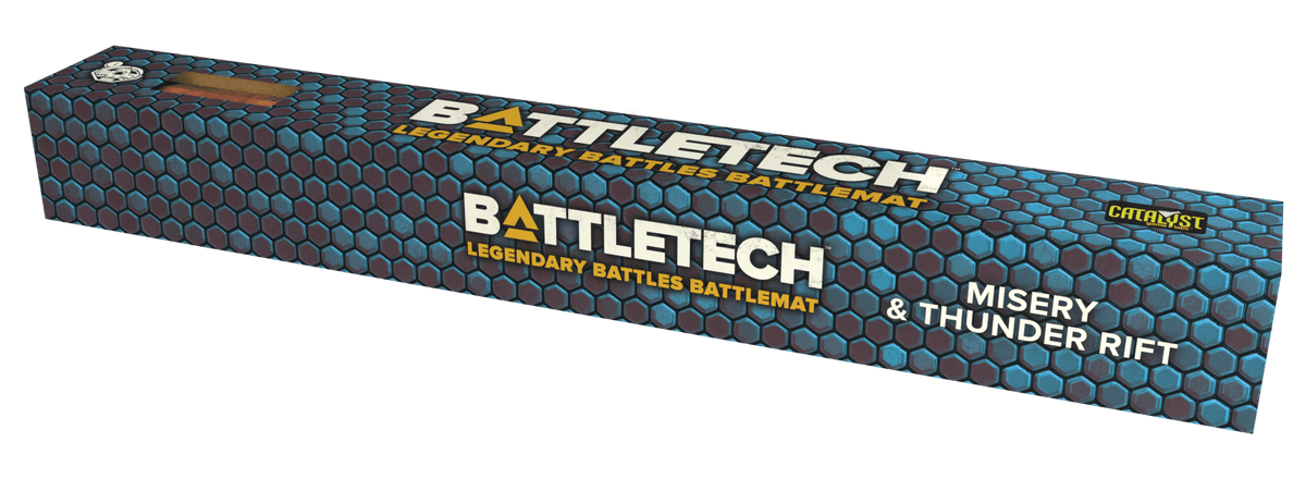 BattleTech: Misery & Thunder Rift Battlemat
