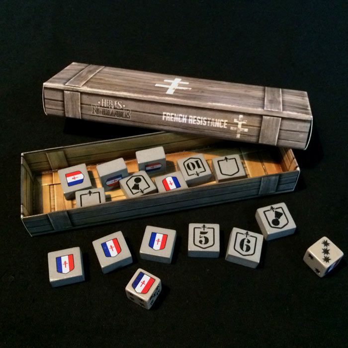 Heroes of Normandie: FFI – Order Tokens and Dice