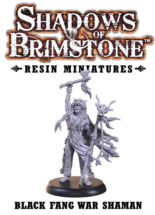 Shadows of Brimstone: Resin Special Enemy Black Fang War Shaman