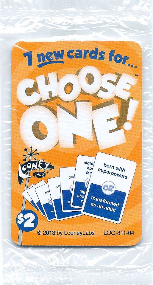 Choose One! Promo Pack