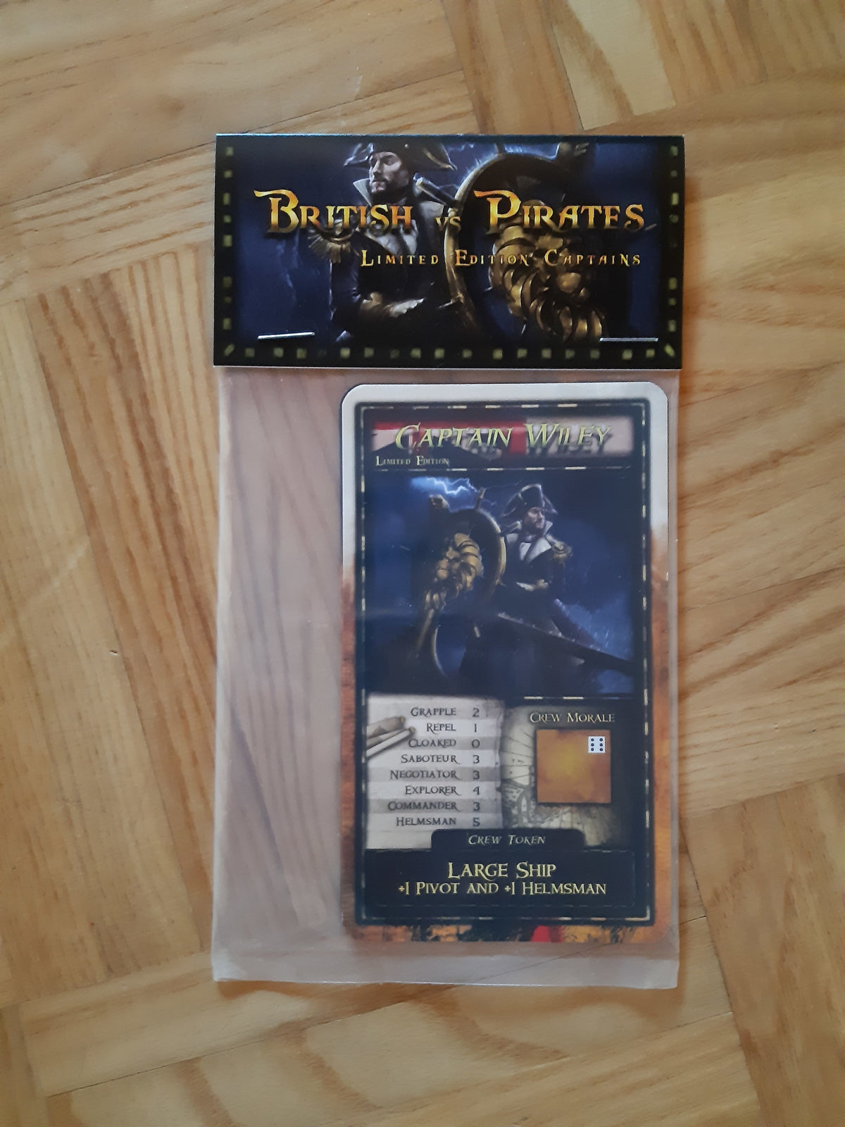 British vs Pirates: Limited Edition Captains