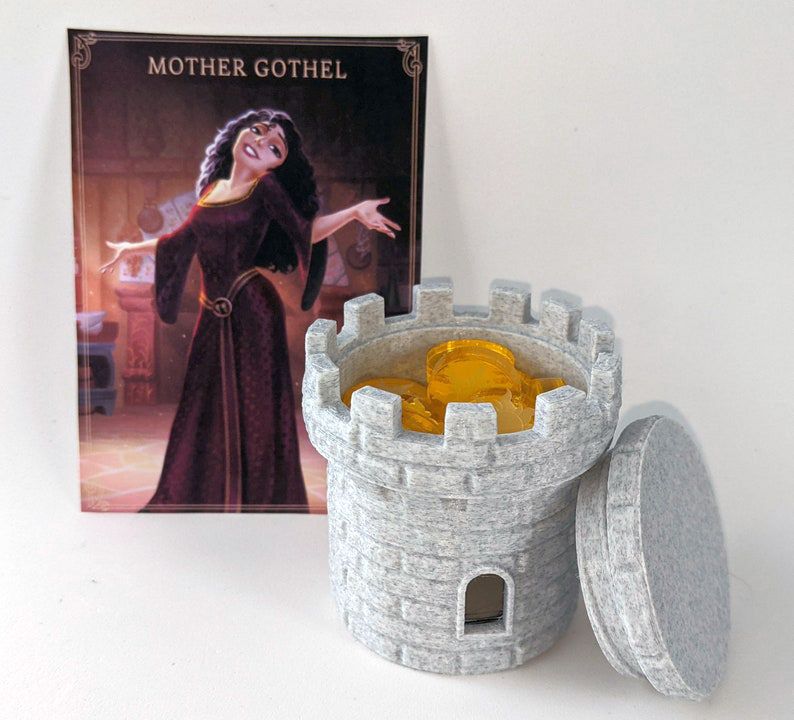 Disney Villainous: LaserLand Mother Gothel Token Upgrade