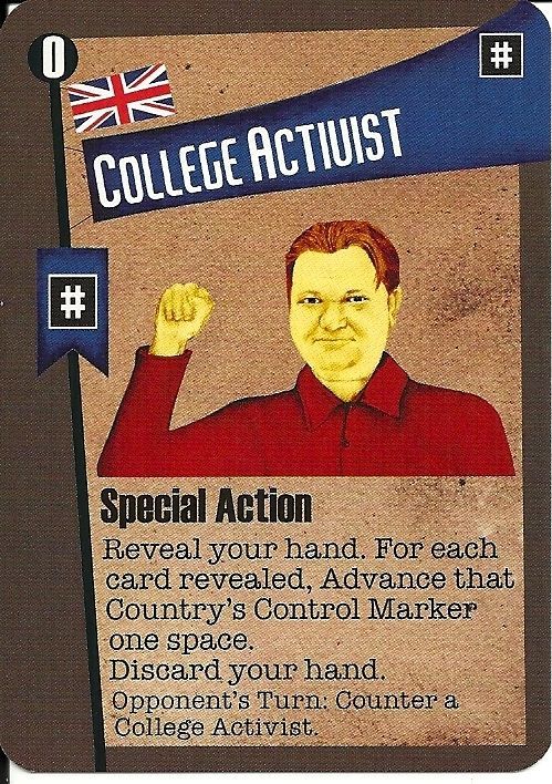 1955: College Activist Promo Cards