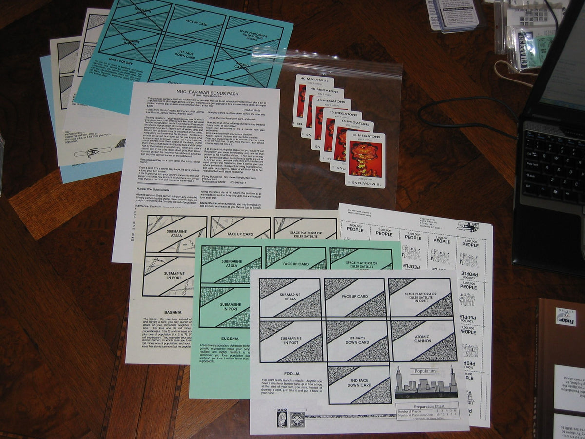 Nuclear War Bonus Pack #1