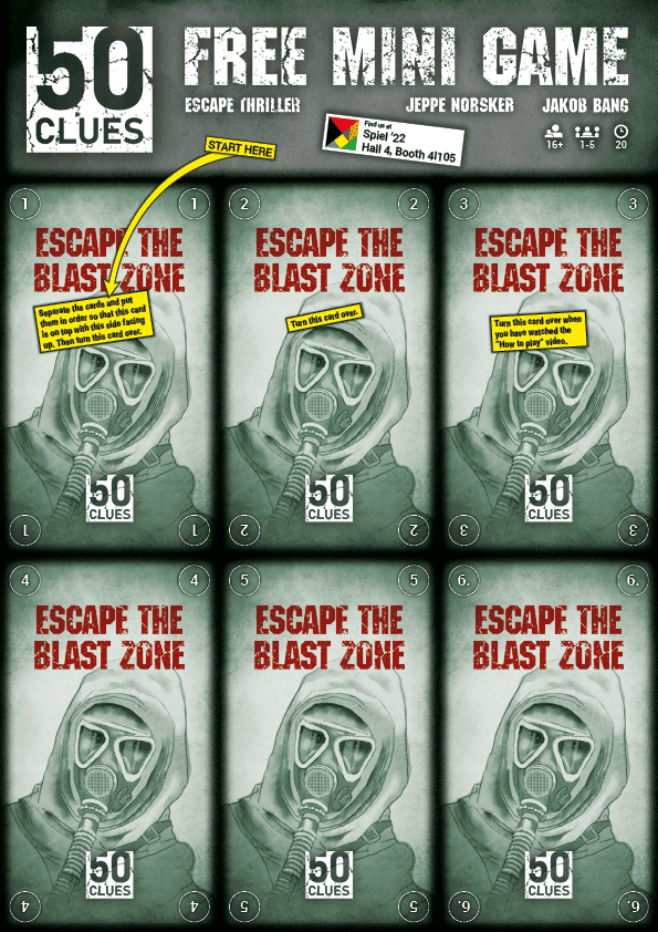 50 Clues: Escape the Blast Zone