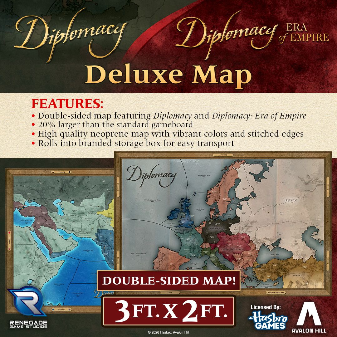 Diplomacy: Deluxe Map