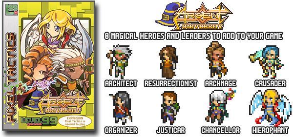 Pixel Tactics: Argent University Mini Expansion