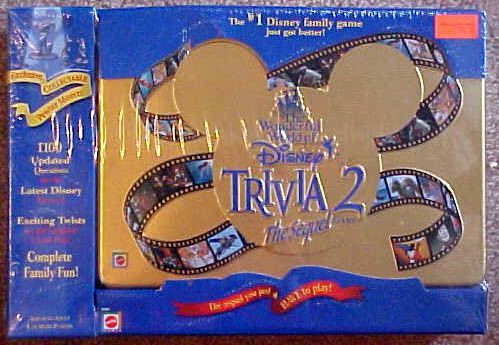 The Wonderful World of Disney Trivia 2: The Sequel