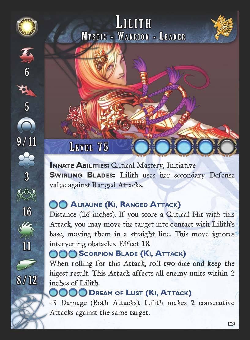 Anima Tactics: Lilith