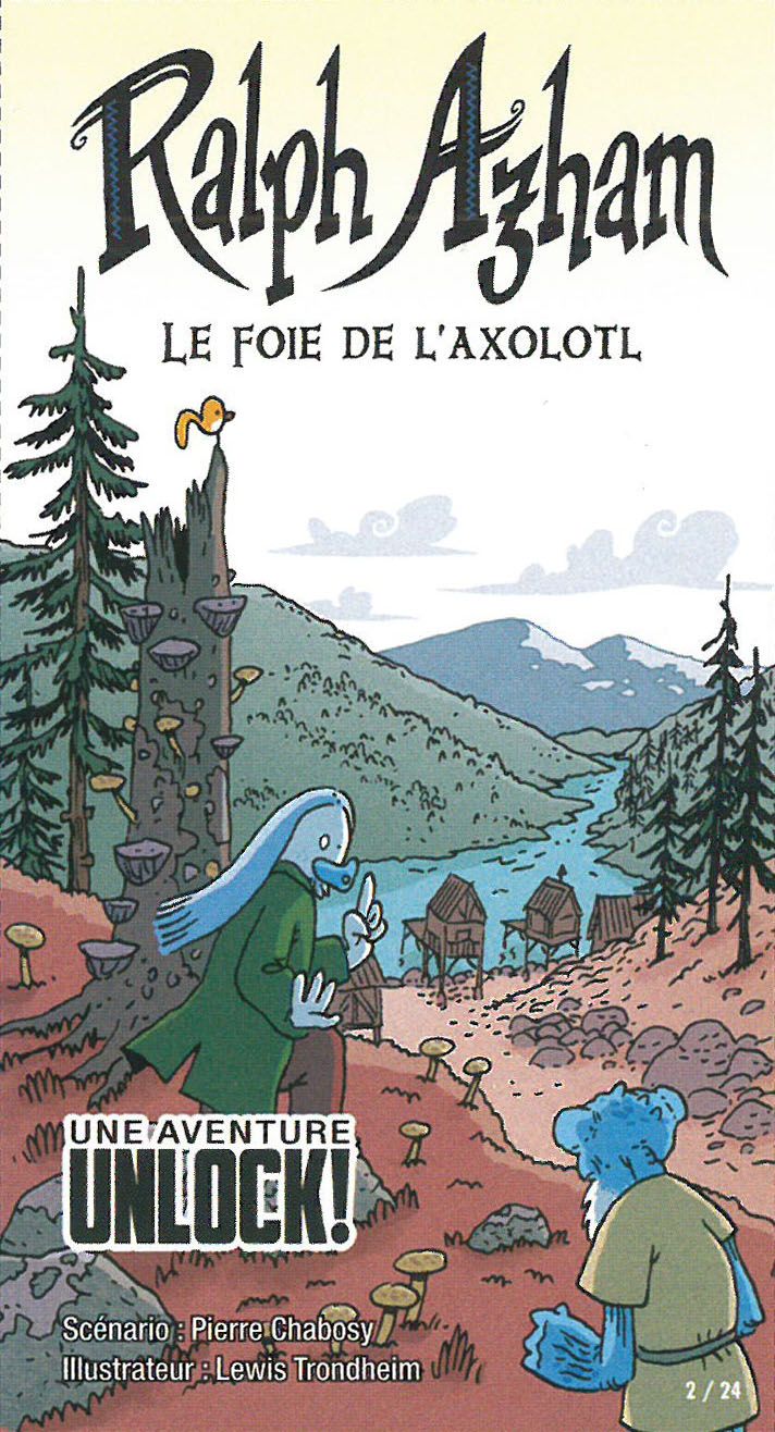 Unlock!: Une Aventure – Ralph Azham: Le Foie de l'Axolotl