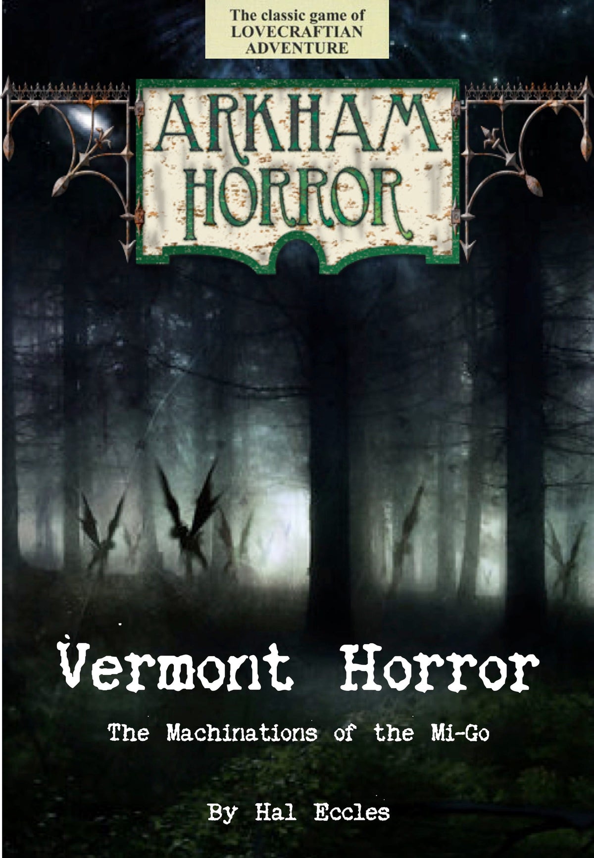 Vermont Horror Expansion (fan expansion for Arkham Horror)