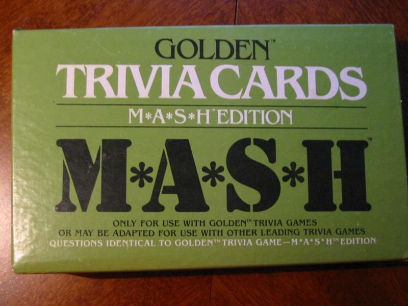 Golden Trivia Cards: M*A*S*H Edition