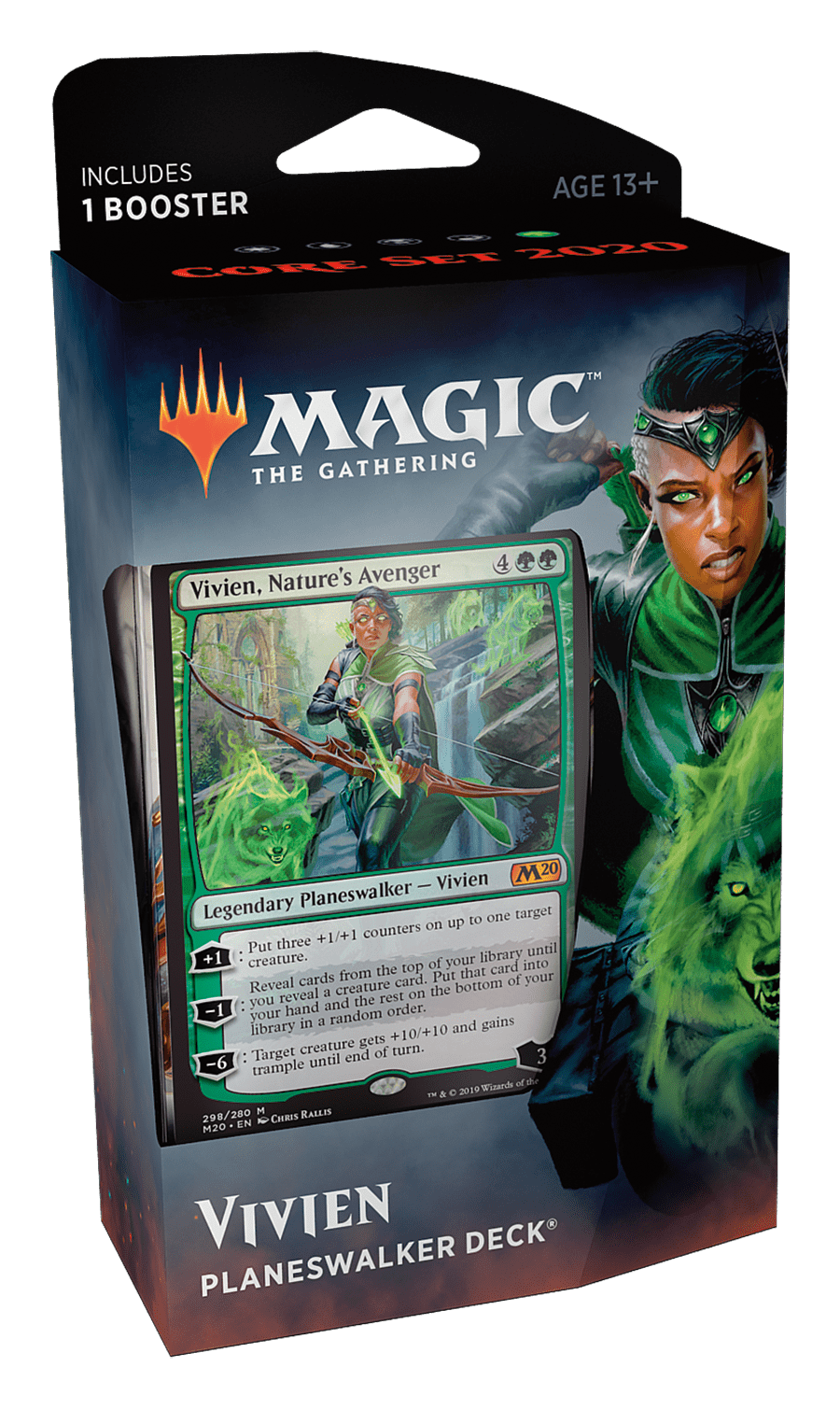 Magic: The Gathering – Core Set 2020 Planeswalker Deck: Vivien, Nature's Avenger