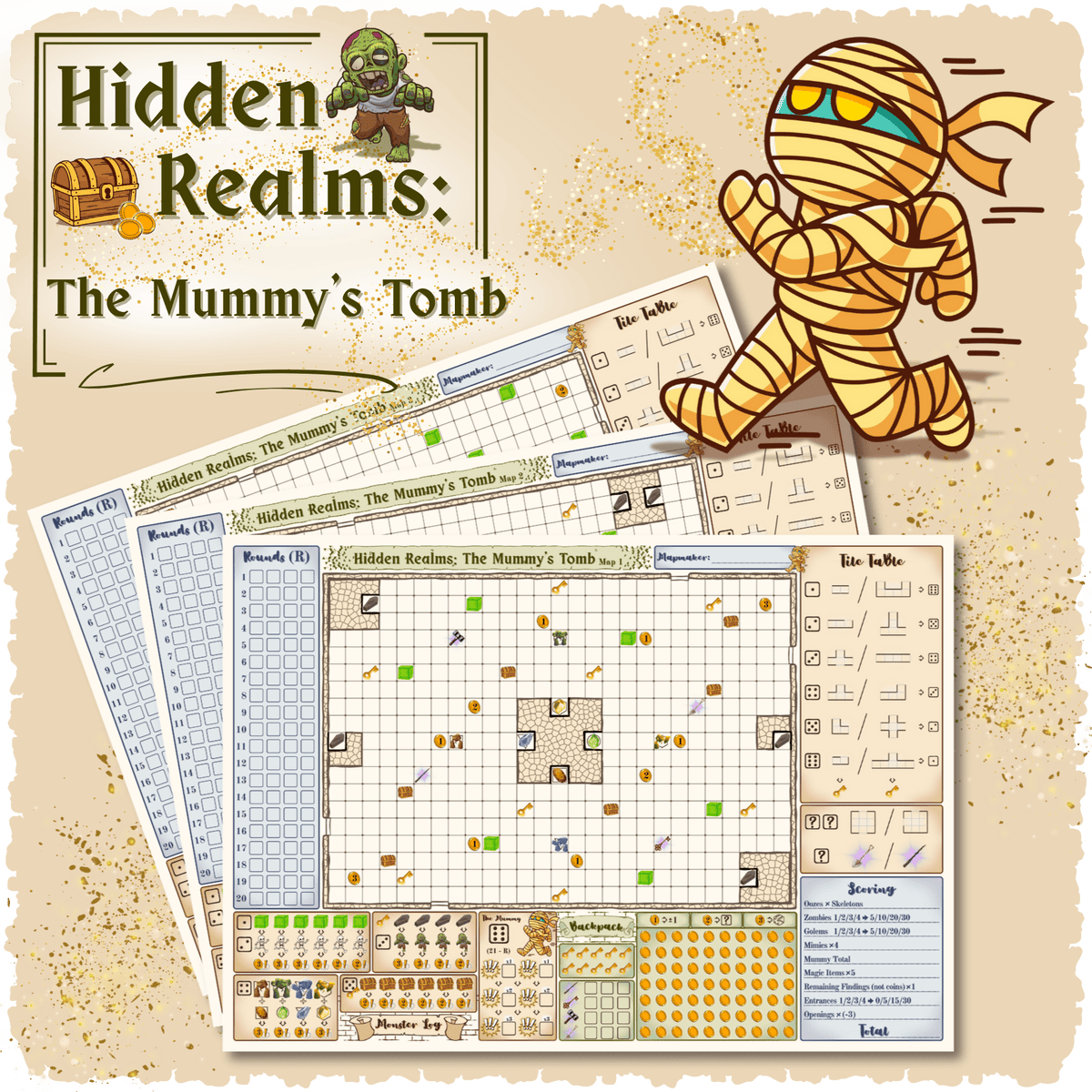 Hidden Realms: The Mummy's Tomb
