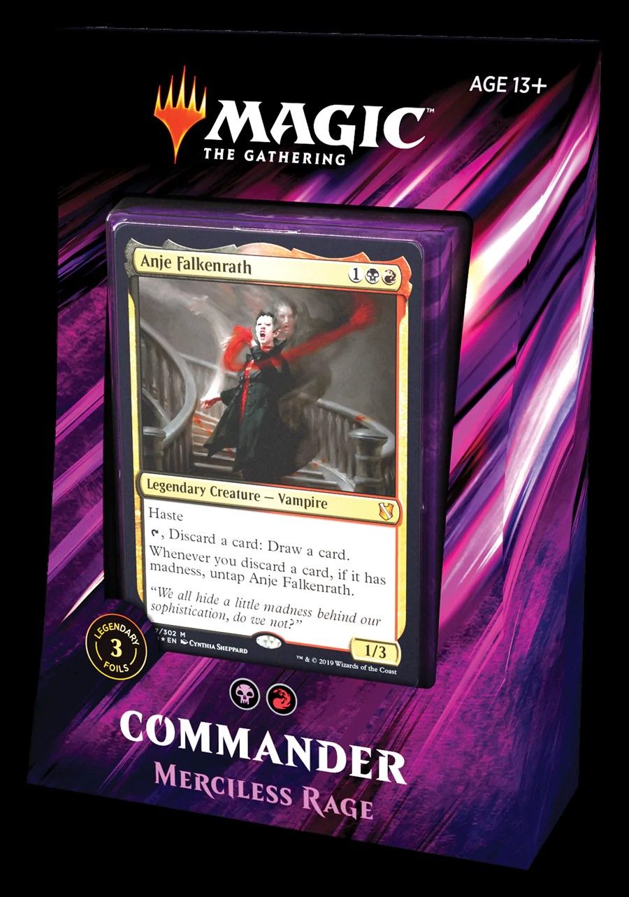 Magic: The Gathering — Commander 2019: Merciless Rage