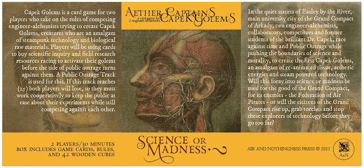 Aether Captains: Capek Golems