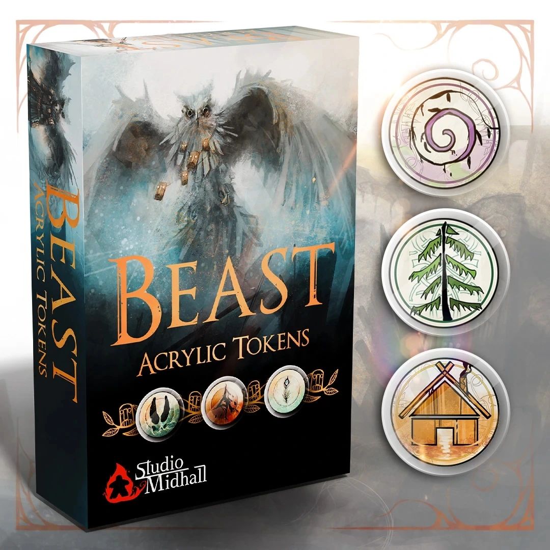 Beast: Acrylic Tokens