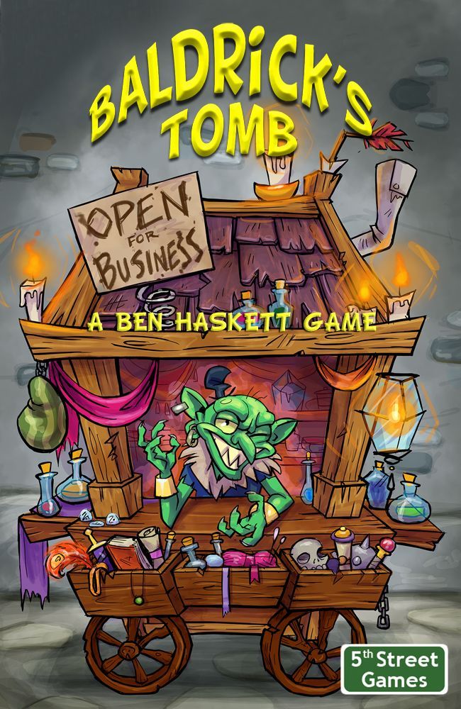Baldrick's Tomb: Open for Business