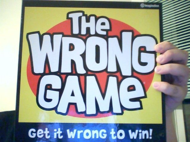 The Wrong Game