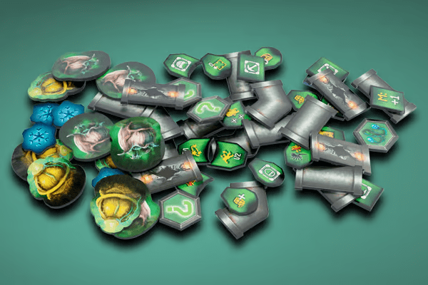 Deep Rock Galactic: The Board Game – Expansion Plastic Tokens
