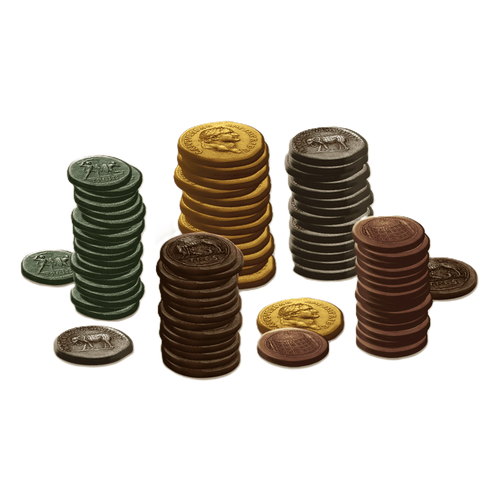 Colosseum: The Grand Spectacle – Metal Coins