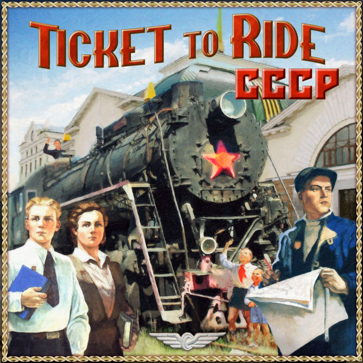USSR (fan expansion for Ticket to Ride)